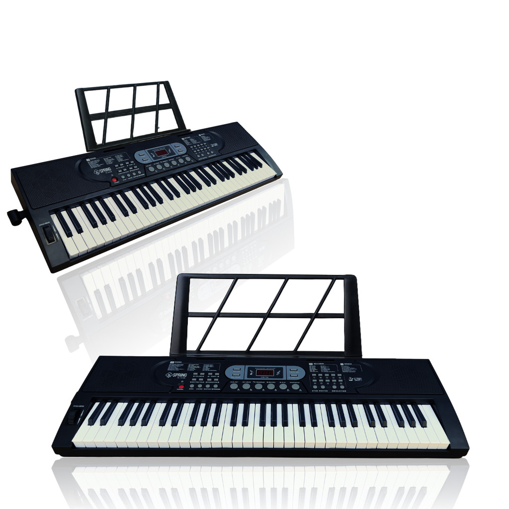 Teclado Musical Elétrico 61 teclas Profissional Portátil