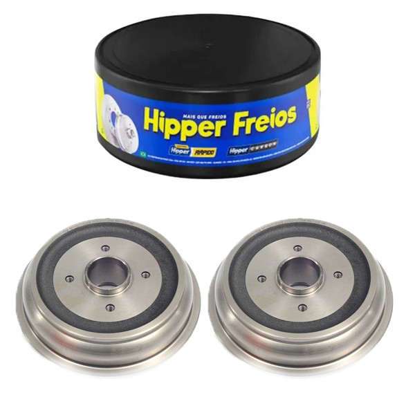 Par Tambor de Freio Traseiro PEUGEOT 206 207 208 em Oferta na Shopee