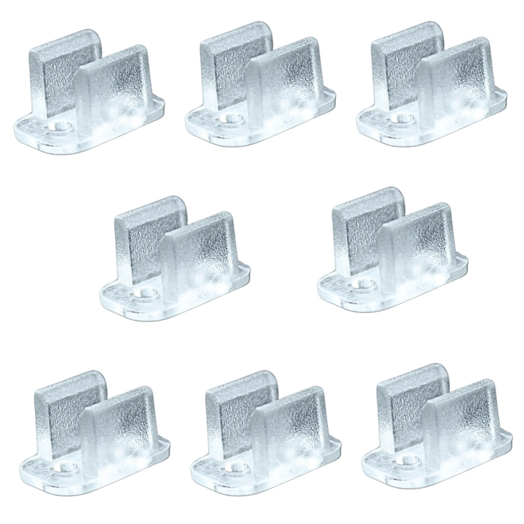 KIT 8 Presilhas P/ Fixação Instalação Mangueira Led Neon 5mm 12v em Oferta na Shopee