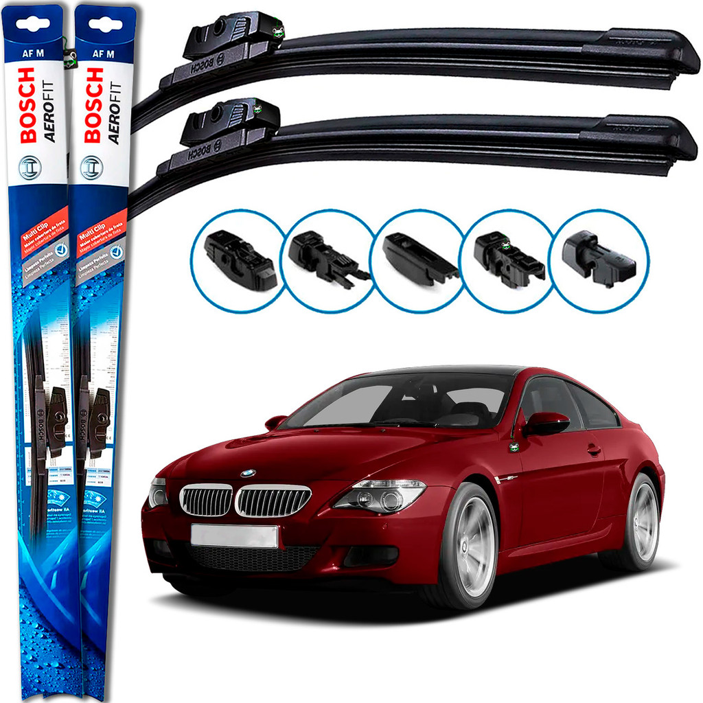 Par Palheta Limpador Parabrisa BMW Série 6 2004 2005 2006 2007 2008 2009 2010 Bosch
