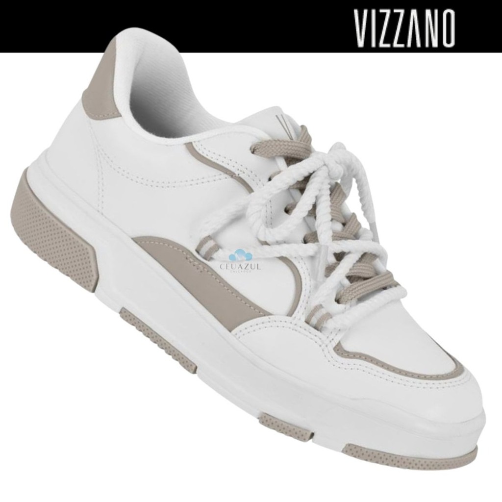 Tênis Feminino Vizzano Casual Confortável Estiloso Corda Cruzada em Oferta na Shopee