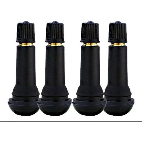 Kit 4 Bico De Pneu Sem Câmera Tr414 De Válvula De Ar