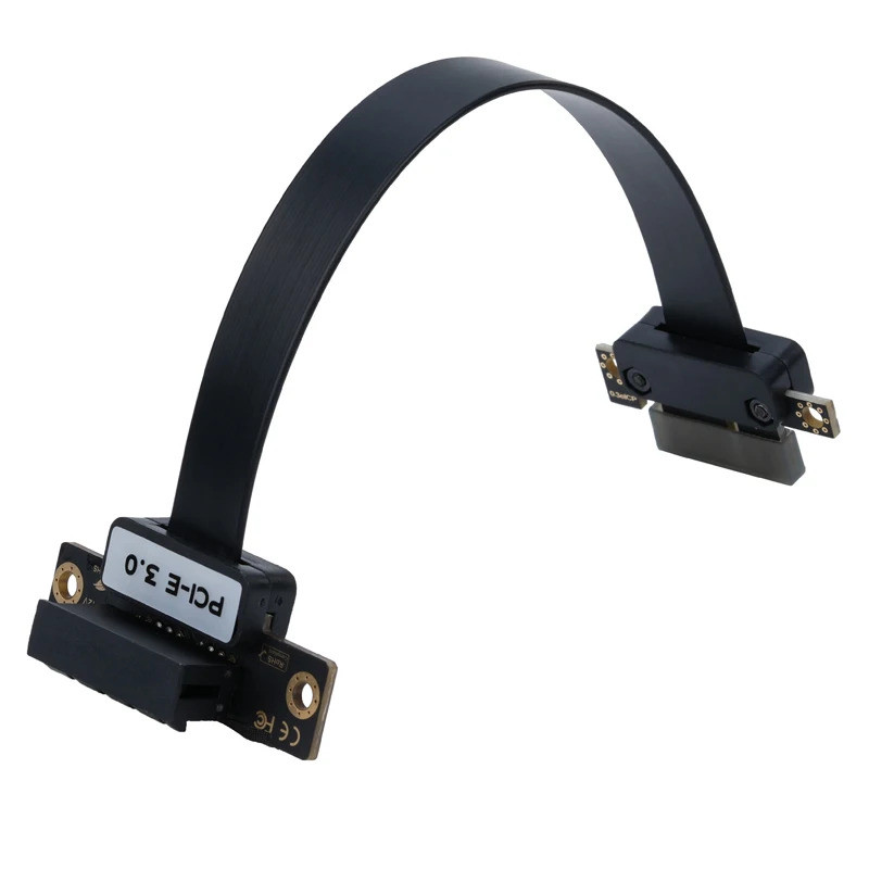 Novo Extensor PCIE X1 PCI Express 3.0 1X Para X1 Cabo 20cm-E De Extensão De Alta Velocidade 8Gb USB/NVME/Placa De Rede