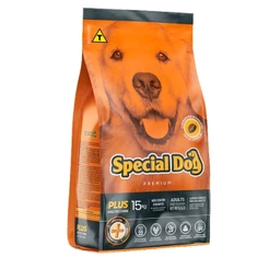 Ração Special Dog Plus Adultos Carne Premium - 15Kg
