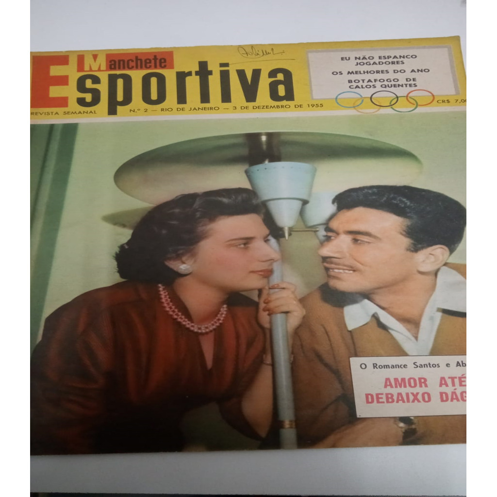 Revista manchete esportiva- dezembro de 1955- nr 2 autor Revista manchete esportiva