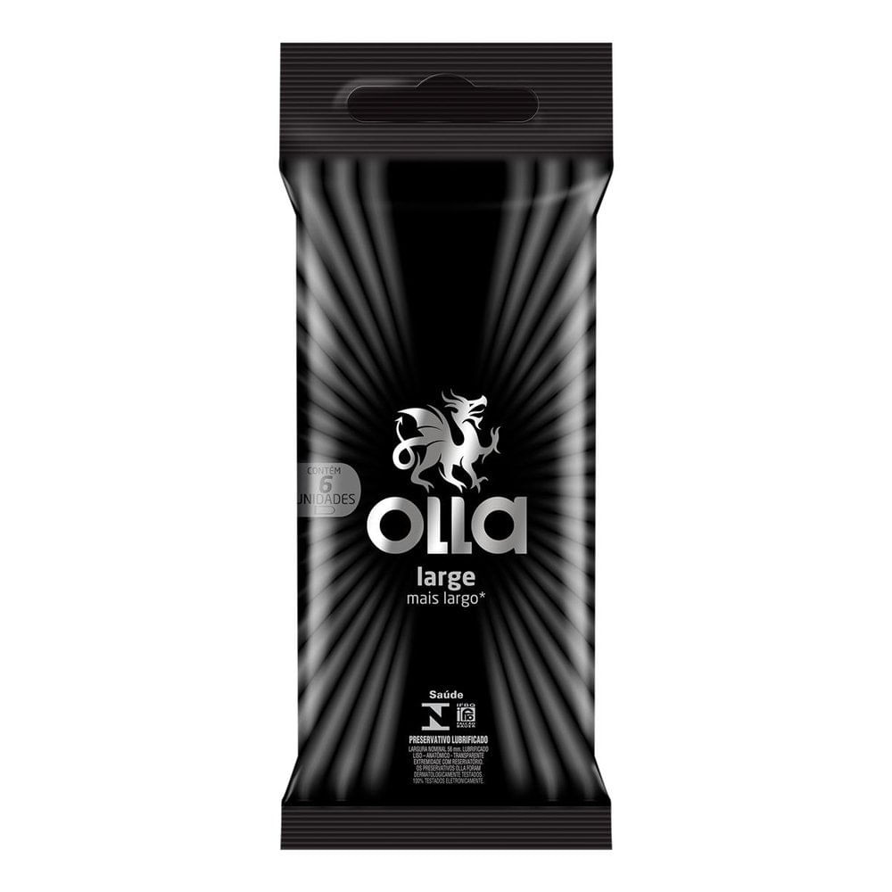 Preservativo Olla Large 6 Unidades - Health
