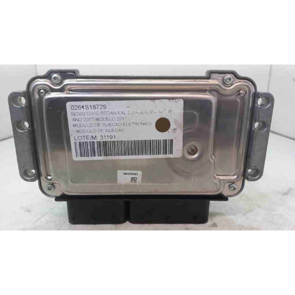 MODULO DE INJECAO HONDA CIVIC SEDAN EXL 2.0 FLEX 16V AUT.4P 2.0 2017