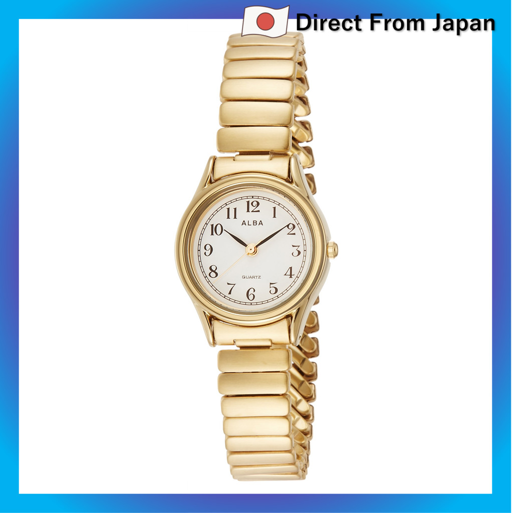 Relógio Seiko Watch AQHK440 Alba Quartz Feminino, Dourado