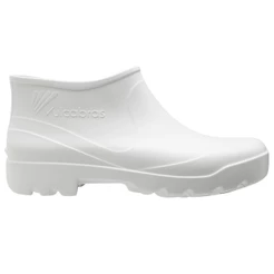 Bota de Borracha Botina Impermeável EVA Cano Curto Branco BECC19 - Vulcabras