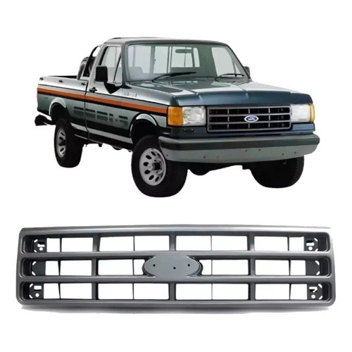 Grade Dianteira Ford F1000 F4000 1993 1994 1995 1996 Cinza