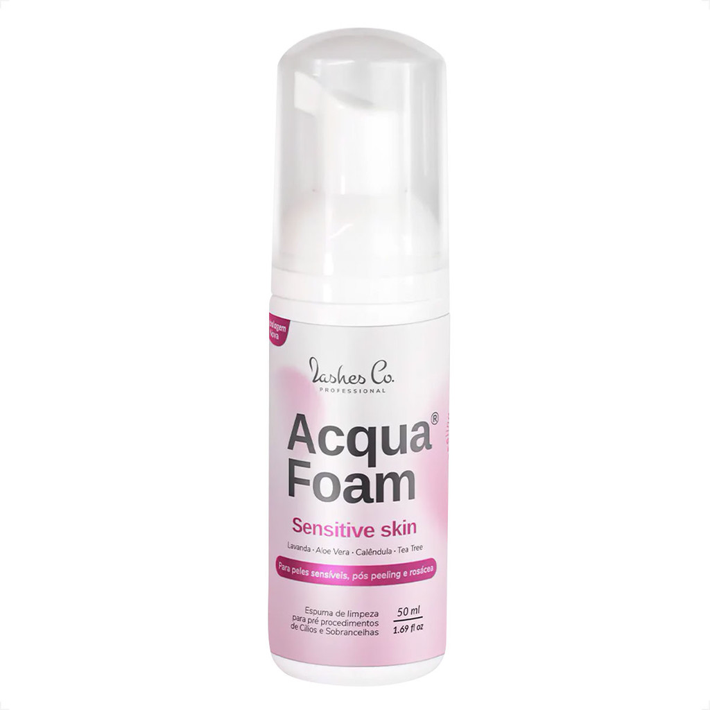Espuma Limpeza Cílios Lashes Co Pele Sensitive Skin