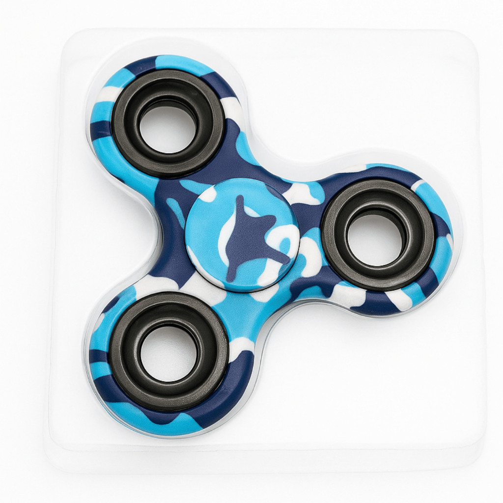 Spinner Fidget Hand Camuflados e Outras Cores - Brinquedo Sensorial Relaxante Melhore a Concentração em Oferta na Shopee
