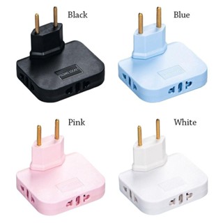 Conector De Extensão Portátil Universal Eu Plug Carregador Rápido Transformador Conversor De Tomada em Oferta na Shopee