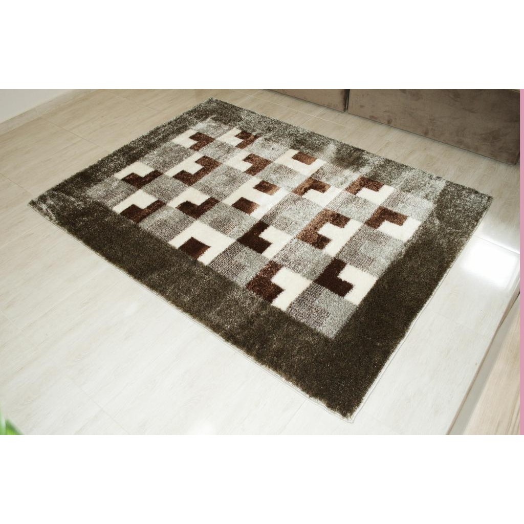 Passadeira Life Spirit Shaggy 50mm Mosaico-1 066x230 cm