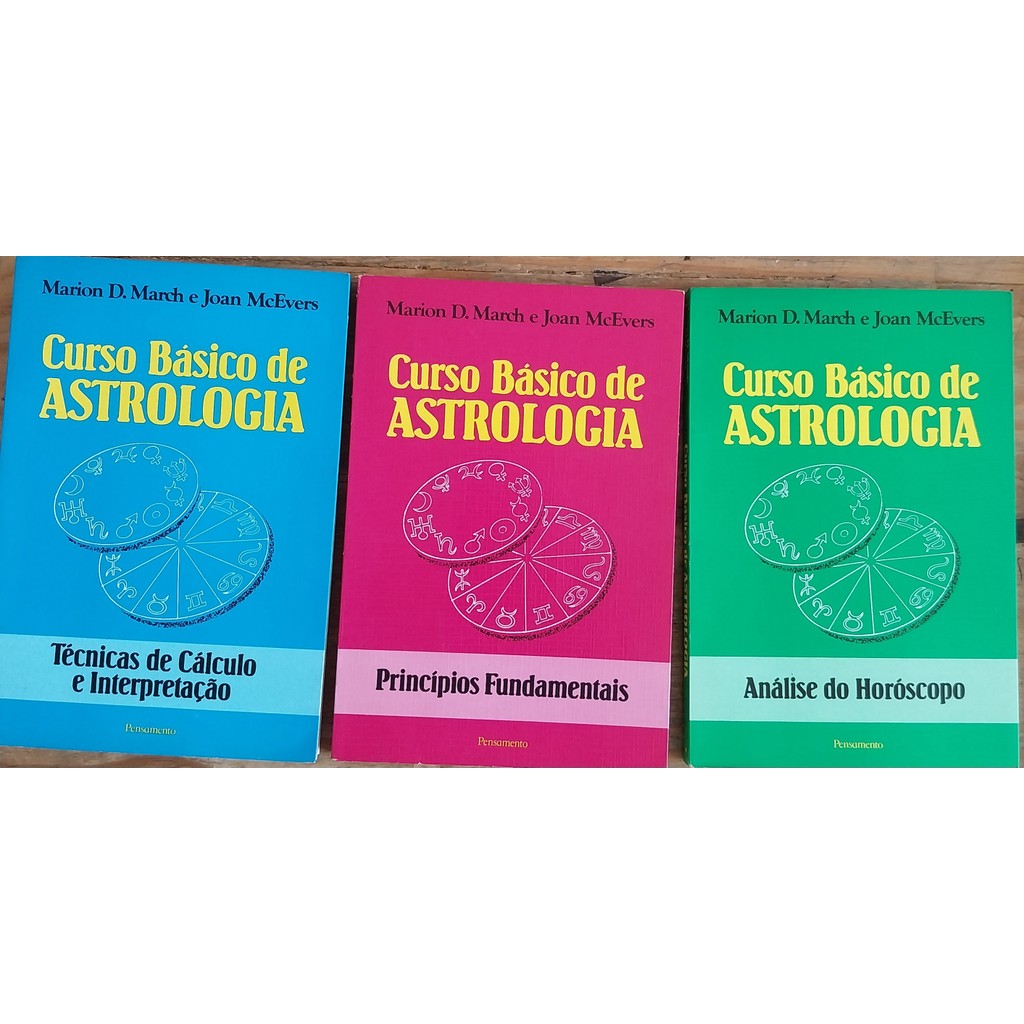 LIVRO,KIT(3),CURSO DE ASTROLOGIA,1. ANÁLISE DO HORÓSCOPO,2.TÉCNICAS DE CÁLCULO E INTERPRETAÇÃO,3.PRINCÍPIOS FUNDAMENTAIS