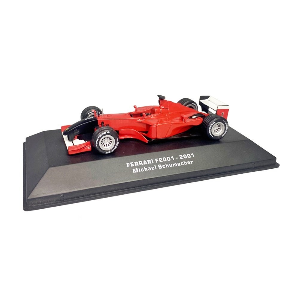 Miniatura Fórmula 1 Ferrari F2001 - #1 M. Schumacher - (2001) - 1:43 - Luppa