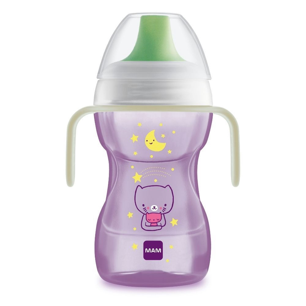 Copo de Transição Infantil Fun To Drink 270ml Lilás - MAM em Oferta na Shopee