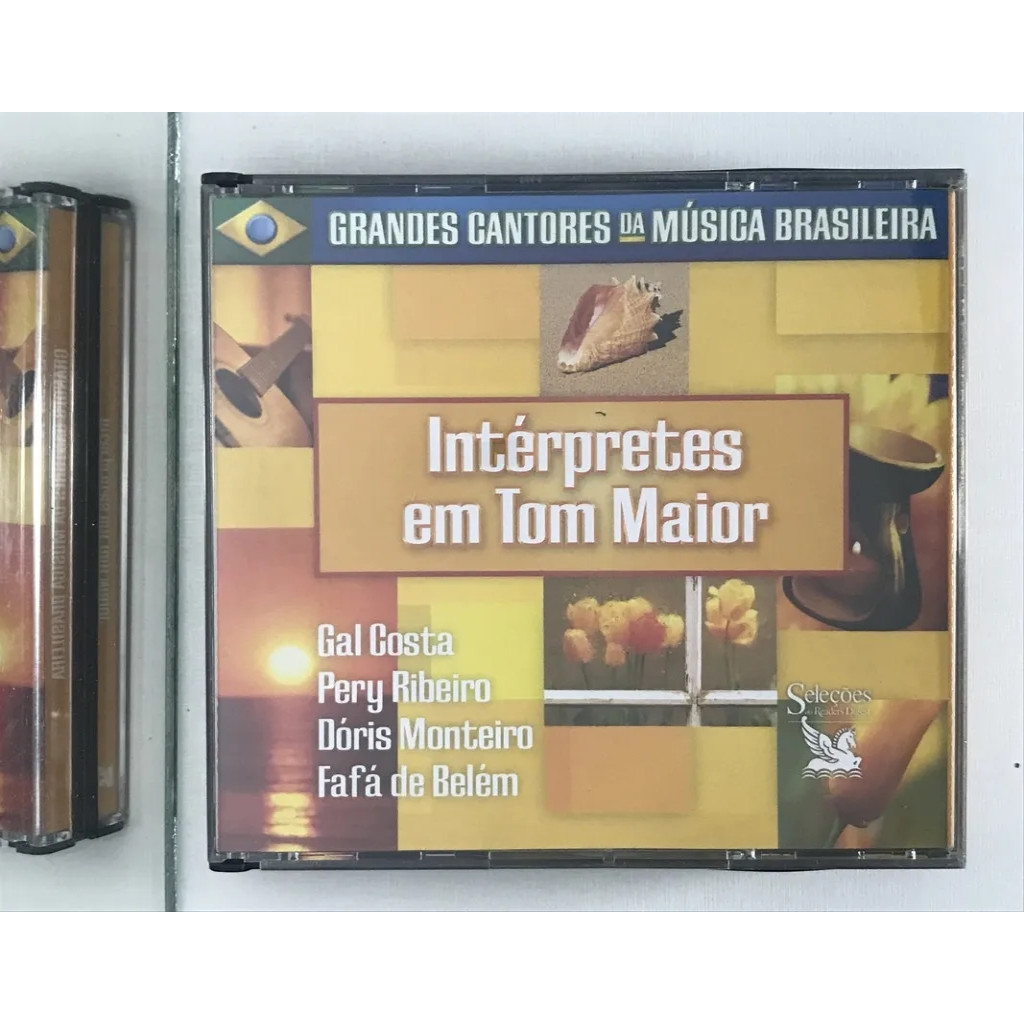 CD Varios Grandes Cantores da Musica BrasileiraInterpretes Em Tom Maior Grandes Musica Brasileira