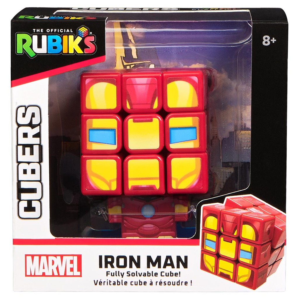 Rubiks - Cubo Heroi Marvel Homem De Ferro - Sunny