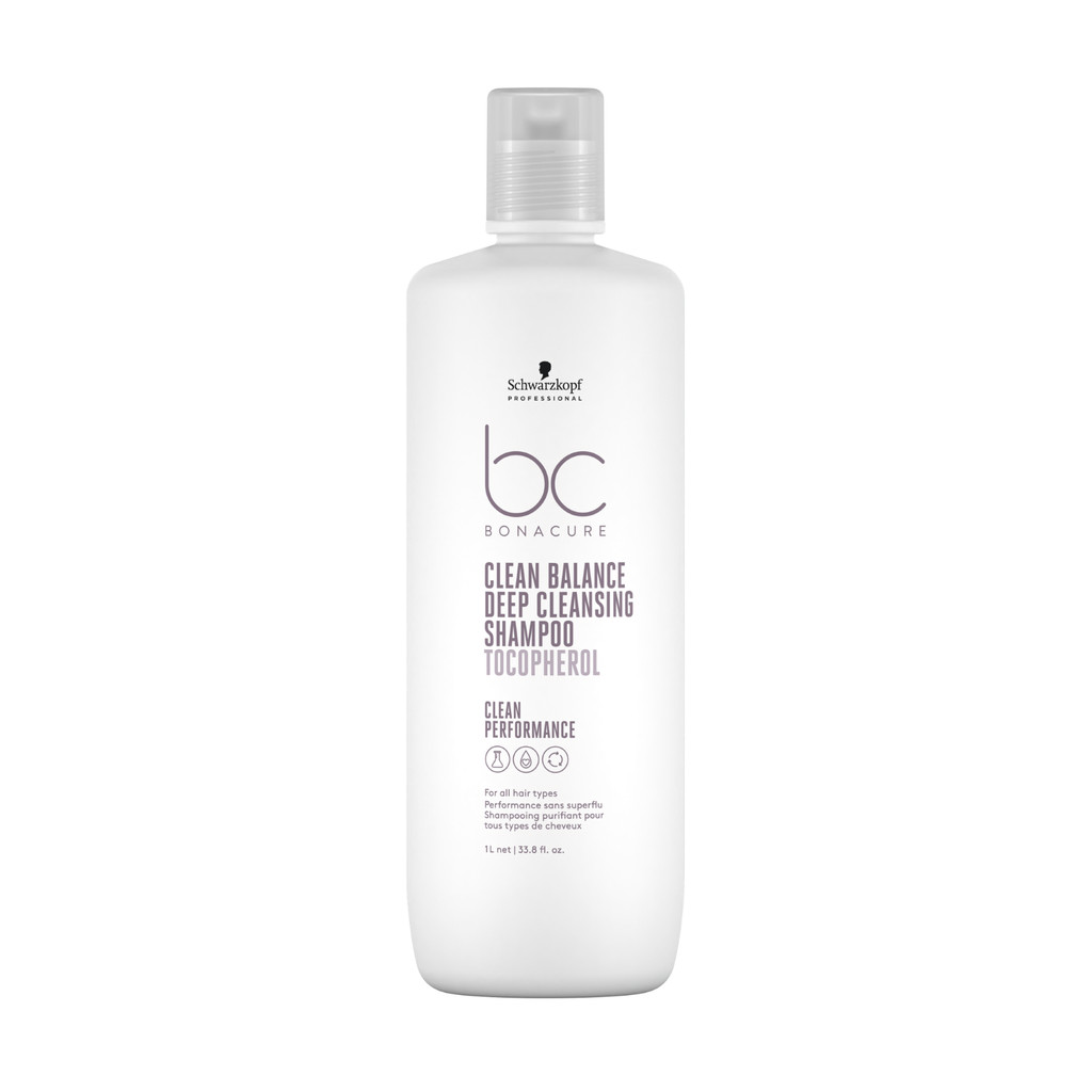 Bonacure Clean Perf. Shampoo Deep Cleansing Clean Balance 1L em Oferta na Shopee