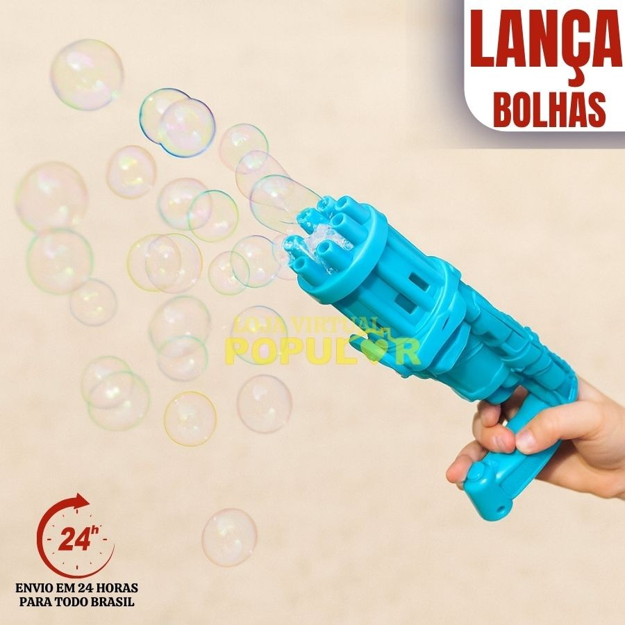 Brinquedo De Bolha De Sabão Infantil - Máquina De Bolha De Sabão