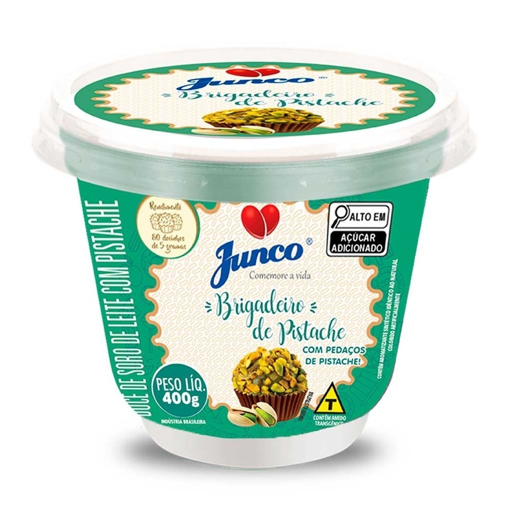 Brigadeiro Pistache Pronto 400g - Junco
