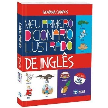 Meu Primeiro Dicionário Ilustrado de Inglês em Oferta na Shopee