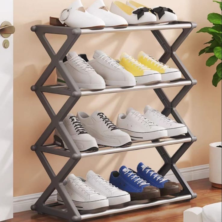 Sapateira Organizadora Sapato Prateleira Porta Calçados Sapatos Tenis Sandalia Bota Desmontável 4 An
