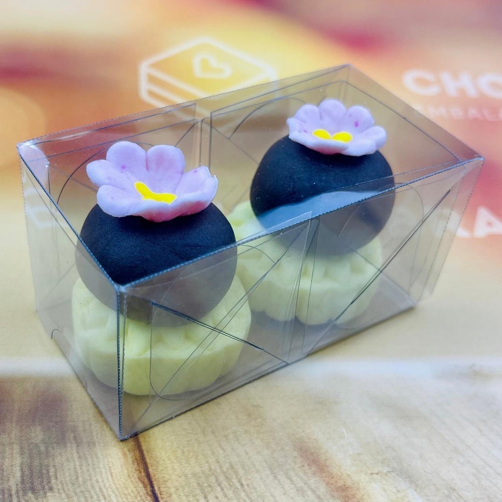 10~50 CAIXA P/ 2 DOCES ACETATO INCOLOR 5027 (IDEIA) ESSENCIAL em Oferta na Shopee