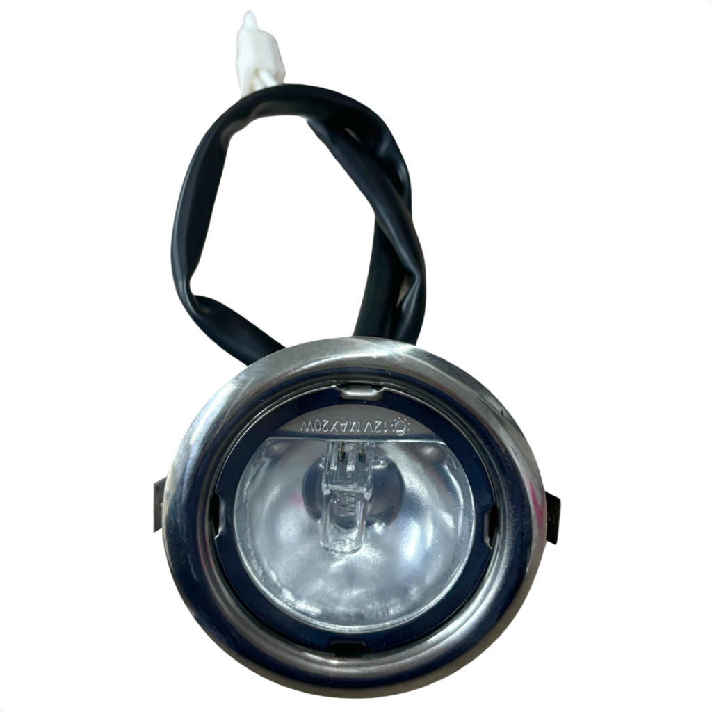 Soquete com lâmpada para coifa fischer 12v 20w Original