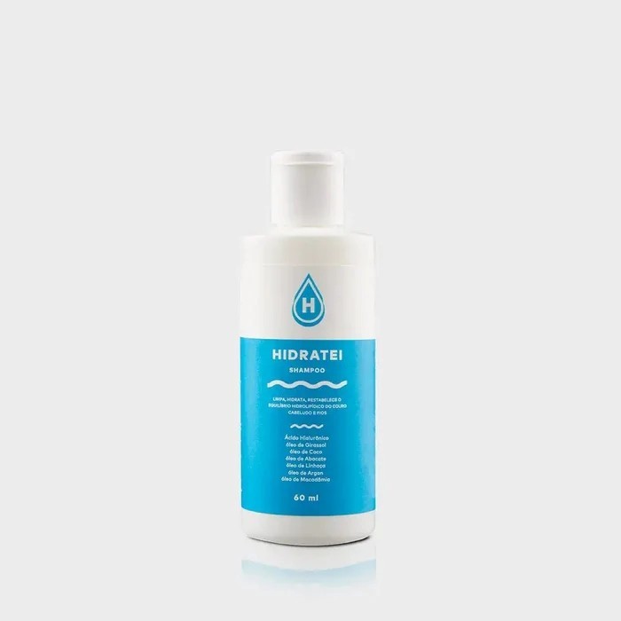 Shampoo Hidratei Travel Size Para Todos Tipos de Cabelo 60ml - Beauty