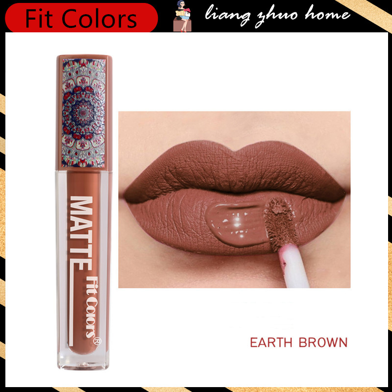 6 Cores Baton Fosco Líquido Para Os Lábios Quick Dry Waterproof Longa Duração Maquiagem Fashion Makeup L1181