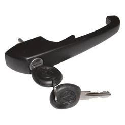 Maçaneta Puxador Porta Externa Dianteira Preta Volkswagen Kombi Clipper E Caminhões ENVIO RÁPIDO