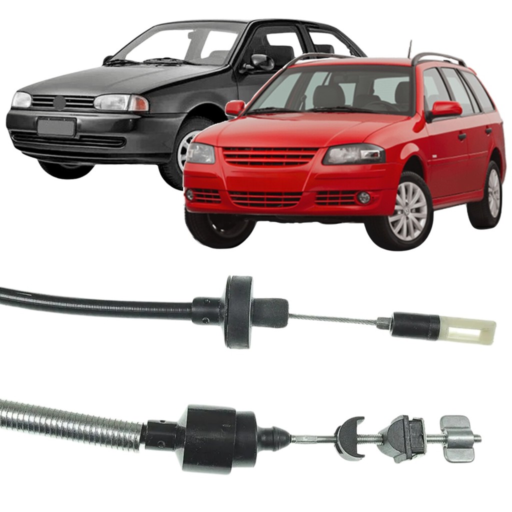 CABO EMBREAGEM GOL 1998 A 2005 AT 1.0 8/16V 1.0 16V  PARATI 2000 A 2004 1.0 16V MEDIDA 860MM