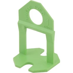 Nivelador Piso Verde 1,00mm Com 100 peças Vonder
