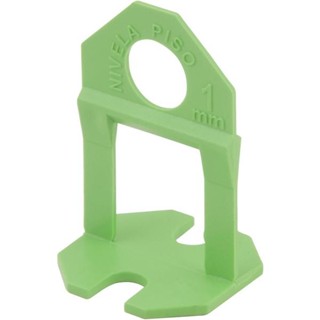 Nivelador Piso Verde 1,00mm Com 100 peças Vonder em Oferta na Shopee