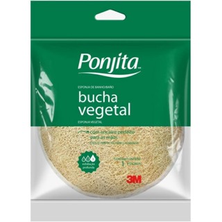 Esponja de Banho Ponjita Vegetal - 3M em Oferta na Shopee