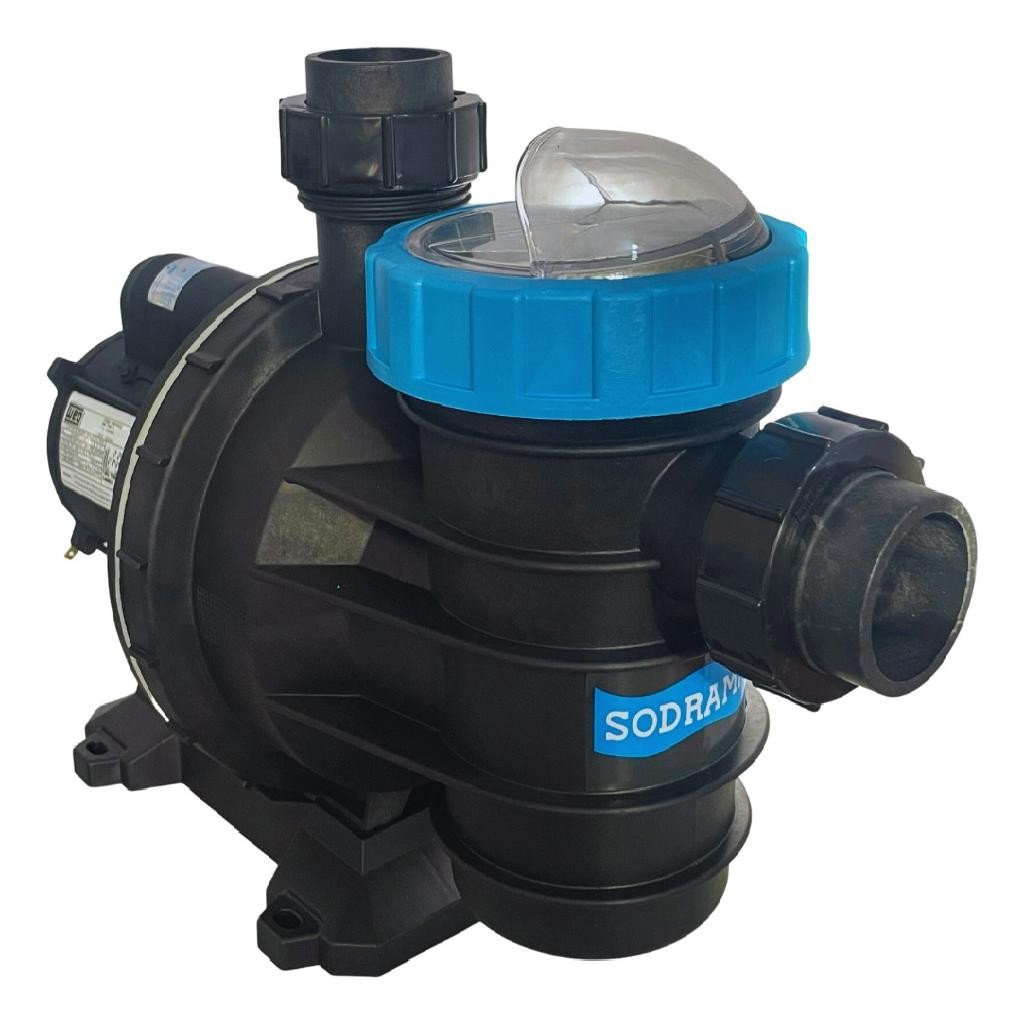 Bomba Centrífuga Para Piscina Sodramar Bm-75 0.75cv 110v/220v Monofásica 11.3m³/h