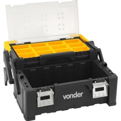 Organizador Plástico 480x240x200mm 12 Compartimento Opv0800 Vonder