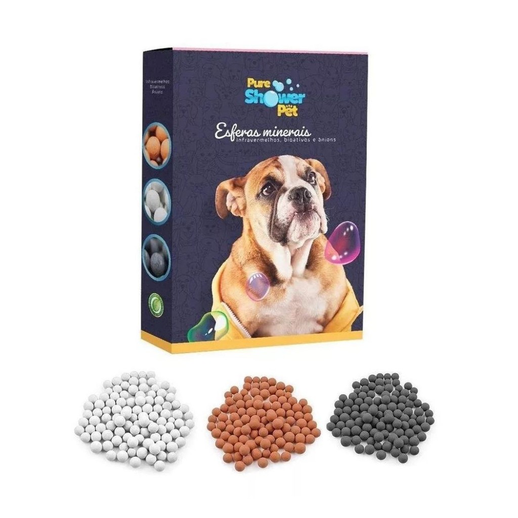 Esferas De Reposição Pure Shower Para Ducha Pet Cães e Gatos