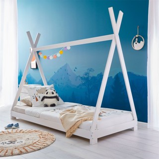 Cama Montessoriana Madeira Cabana com Estrado Elin em Oferta na Shopee