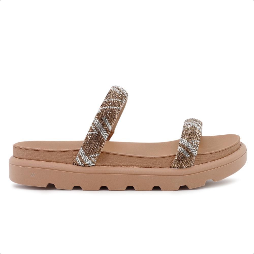 Sandália Papete Vizzano Pronta Strass Feminina 100% Original Com Nota Fiscal e Garantia em Oferta na Shopee