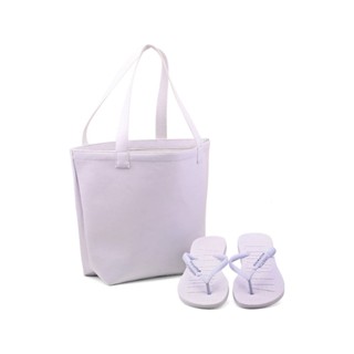 BOLSA SACOLA BLOGUEIRA COM CHINELO LUIZA LIZ em Oferta na Shopee