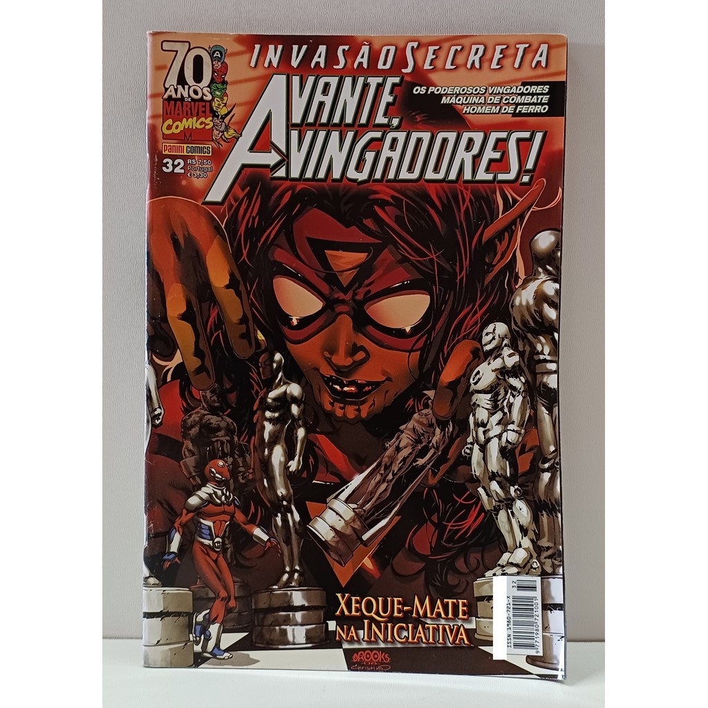 Hq Avante Vingadores! Nº 32 - Invasão Secreta