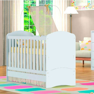 Berço Mini Cama MDF Bala de Menta Henn em Oferta na Shopee