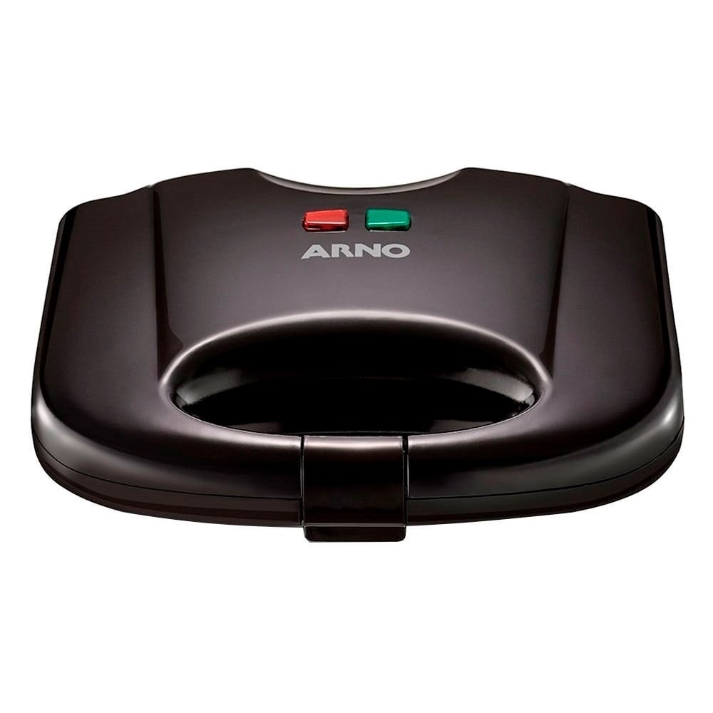 Sanduicheira Arno SACB 700W com Placas Antiaderentes, Preto