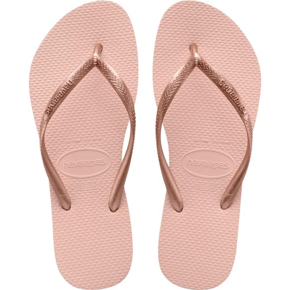 Chinelo Havaianas Slim Tradicional Feminino - Rose em Oferta na Shopee