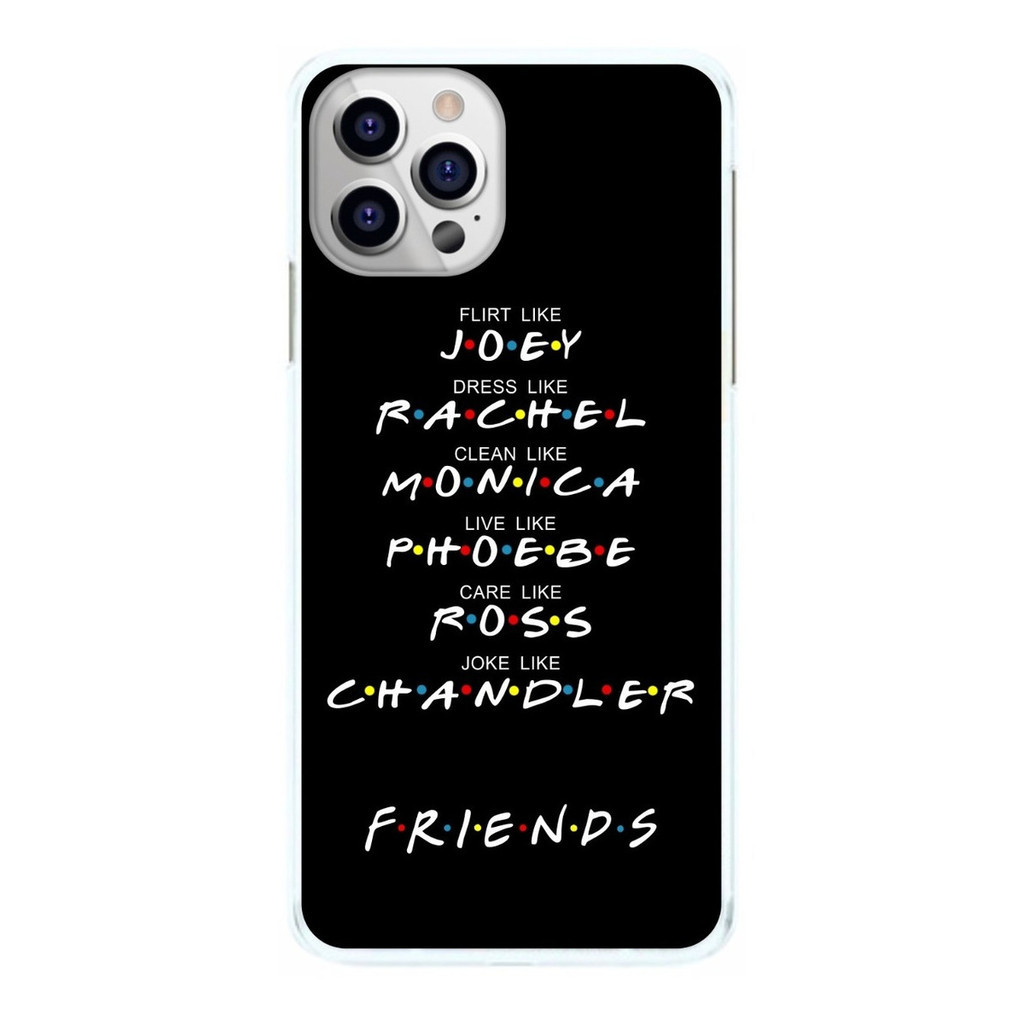 Capinha Friends Personagens Nomes Capa de Celular