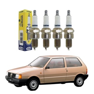 Jogo Vela Ignição Uno 1.0 /1.3 / 1.5 Carburado Gasolina em Oferta na Shopee