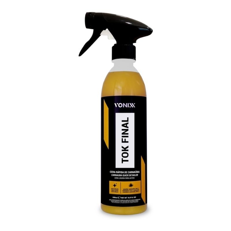 TOK FINAL 500ml - VONIXX - CERA DE MANUTENÇÃO EM SPRAY em Oferta na Shopee